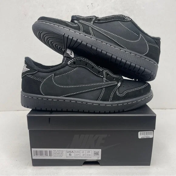 Nike Air Jordan 1 Retro Low SP Travis Scott “Black Phantom” 2023 - Picture 1 of 4